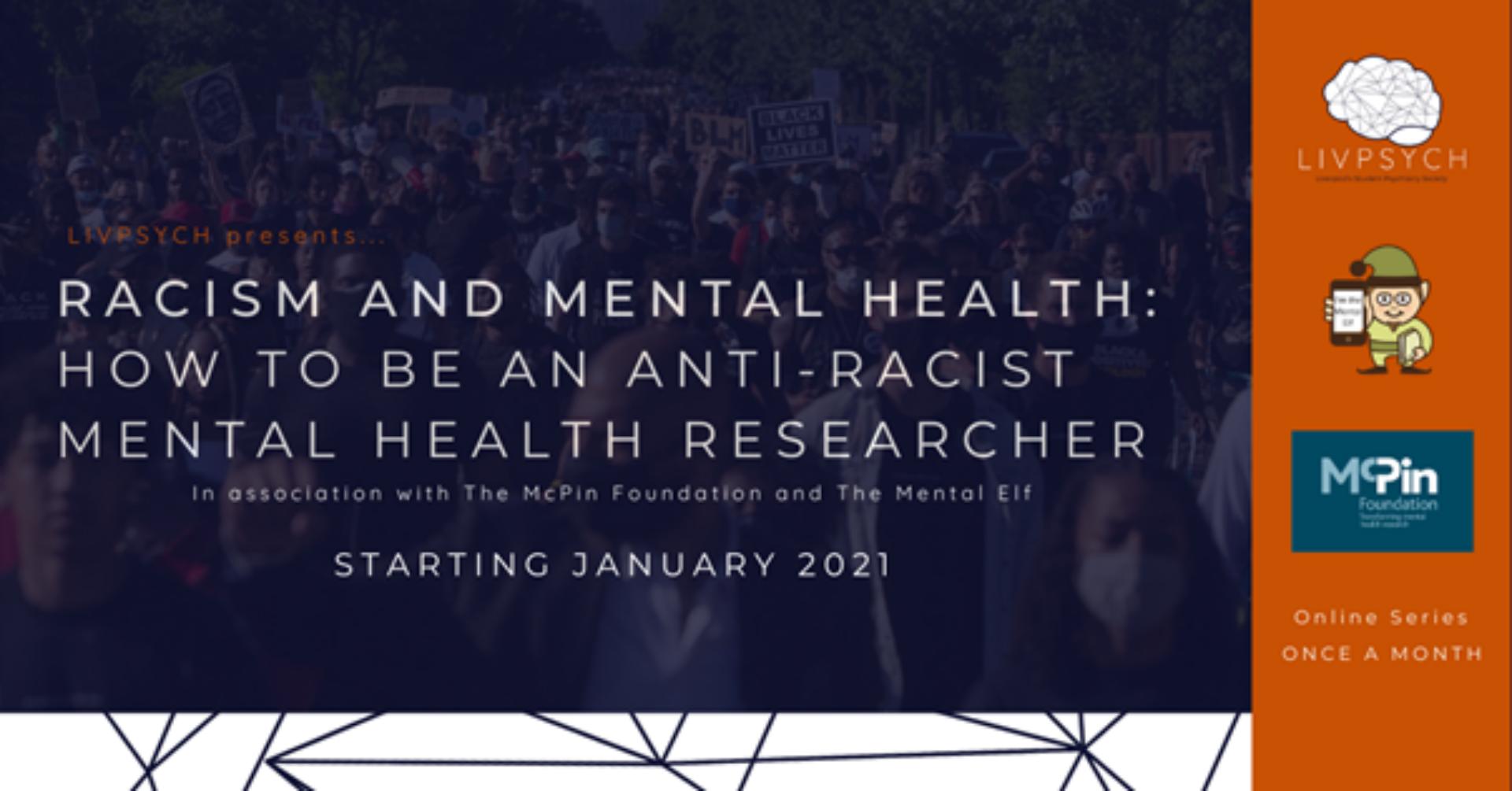 How to become an anti-racist mental health researcher